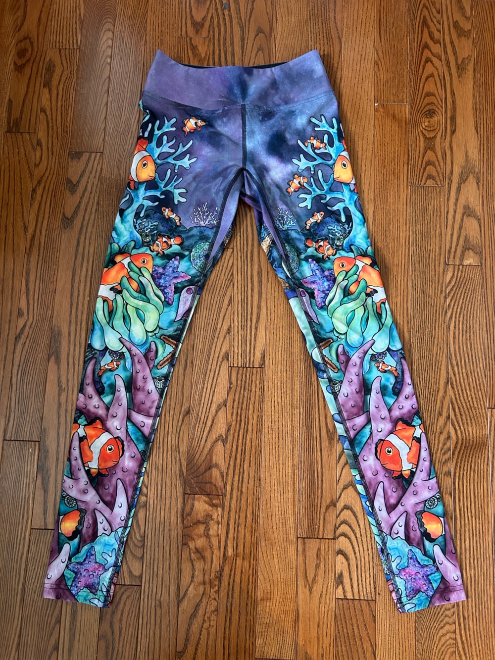 Eagle Rock-Ocean Reef Print Leggings